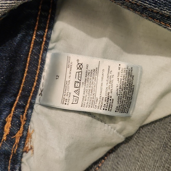 Old Navy Maternity Jean Overalls Size 12 - Picture 5 of 5